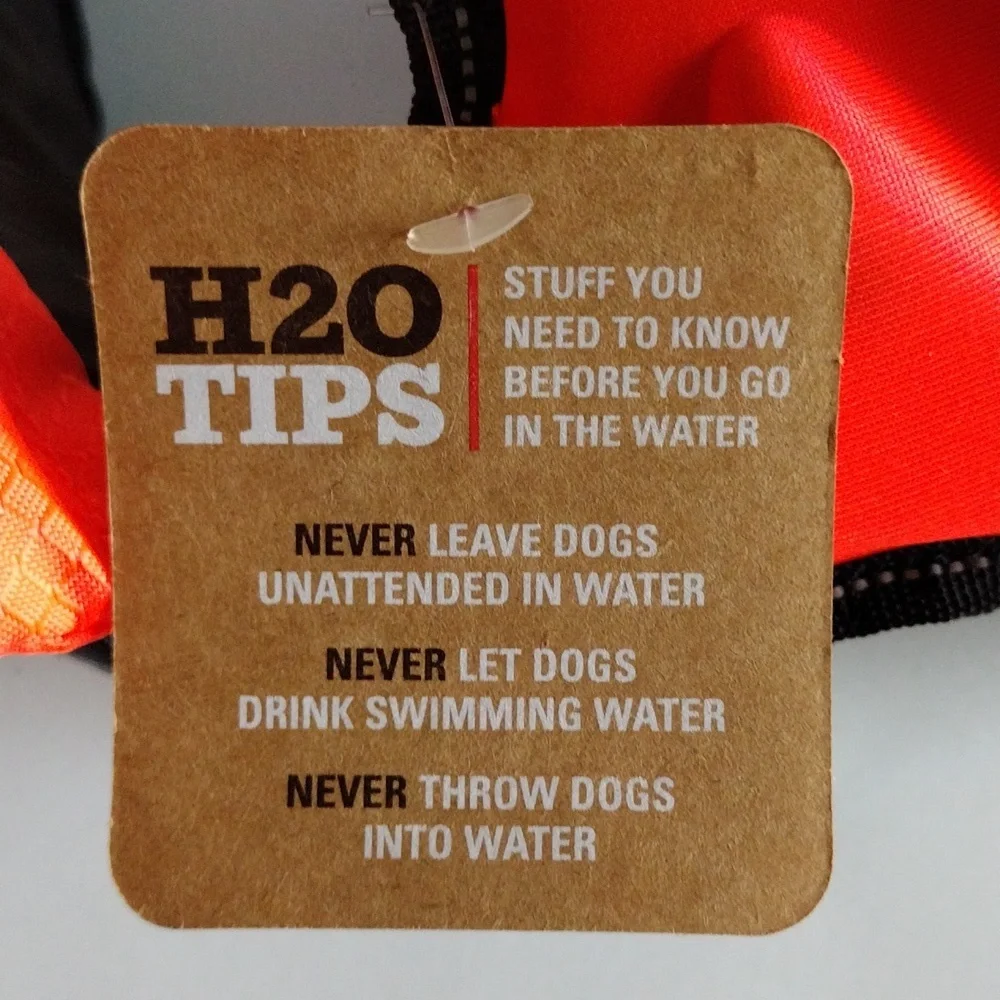 Red Dog Safety Harness For Swimming XS